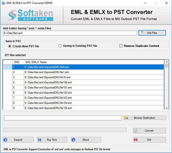 eml to pst converter