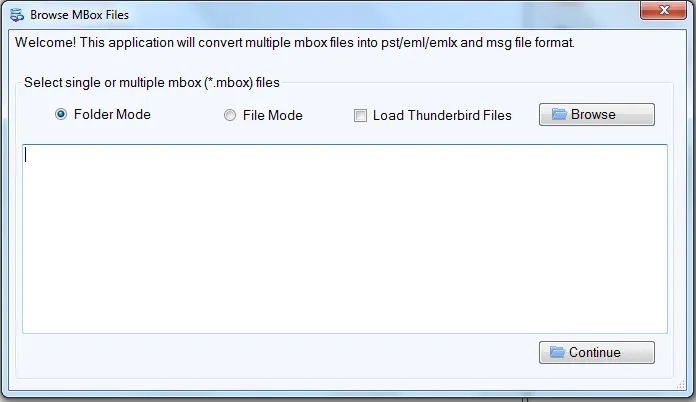 Click to enlarge Preview Netscape mailbox items before export