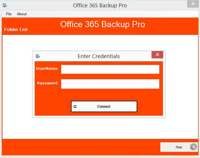 Office 365 OAuth login and credentials