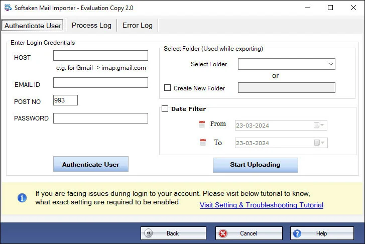 Click to enlarge Yahoo Mail IMAP login with App Password