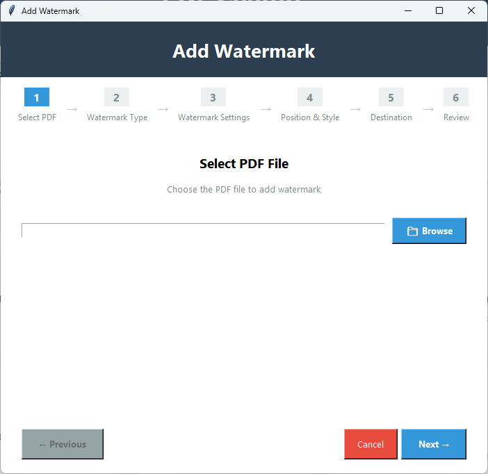 Click to enlarge PDF Champ watermark module