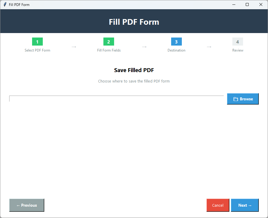 Click to enlarge Fill detected PDF form fields