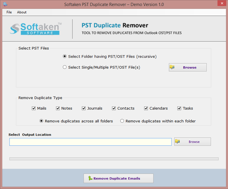 PST Duplicate Remover