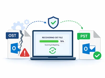 OST File is Corrupted or Inaccessible