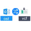 Transfer OST Contacts to vCard