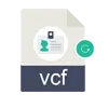 Save MS Outlook Contacts to vCard