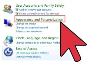 appearance and personalization