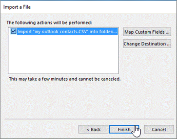 import my outlook contacts