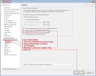 lotus notes encrypted