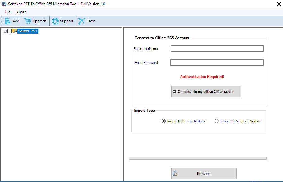 migrate pst to office365