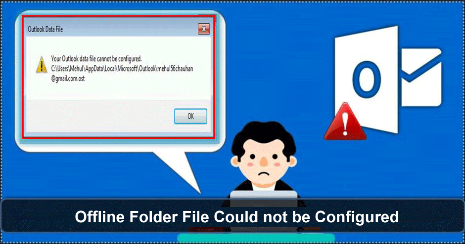 Offline Folder file could not be configured