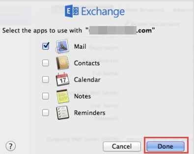 select desired folder