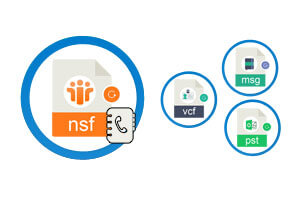 NSF Contacts Converter