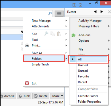 Superata la dimensione massima della richiesta di Thunderbird-3.1