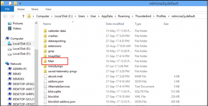 Superata la dimensione massima della richiesta di Thunderbird-4.3